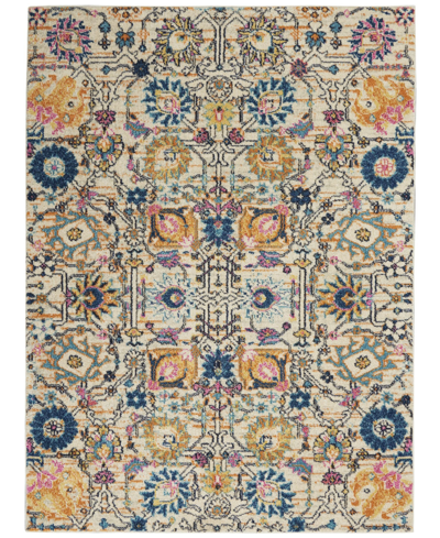 Long Street Looms Zeal Zea01 5'3" X 7'3" Area Rug In Ivory