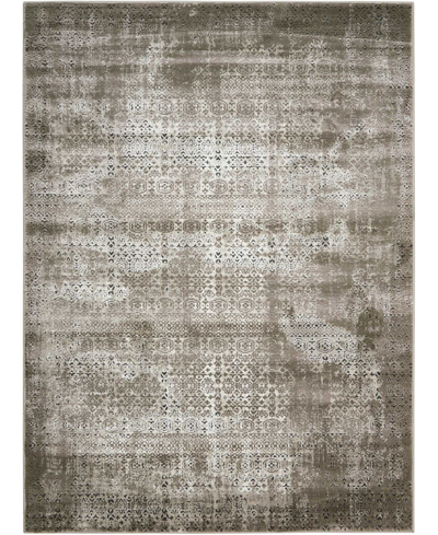Long Street Looms Fate Fat01 5'3" X 7'4" Area Rug In Silver