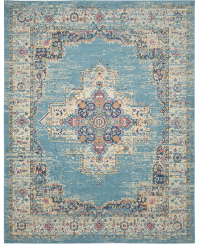 Long Street Looms Zeal Zea03 6'7" X 9'6" Area Rug In Mist