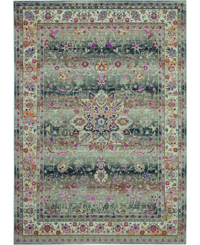 Long Street Looms Era Tabriz Era01 4' X 6' Area Rug In Grey