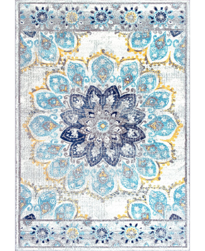 Nuloom Kiyoko Rzbd59c Blue 8' X 10' Area Rug