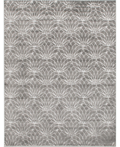 Marilyn Monroe Closeout!  Glam Mmg003 8' X 10' Area Rug In Gray