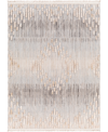 Surya Zaragoza Zrz-2303 Area Rug, 6'7 X 9' In Gray/beige