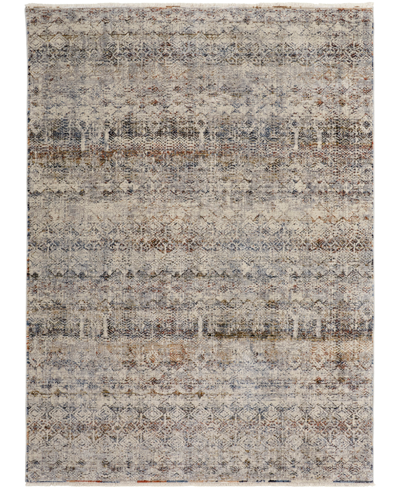 Simply Woven Kaia R39gl 2' X 3' Area Rug In Gray