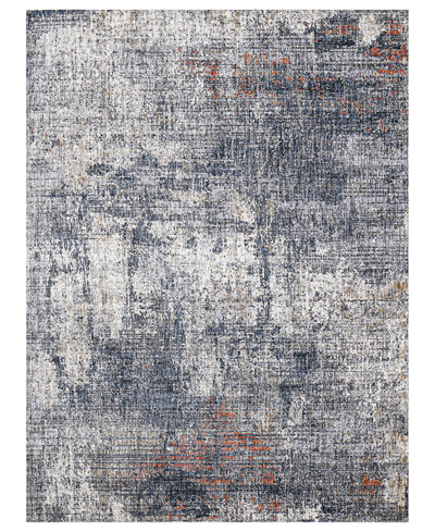 Amer Rugs Vermont Allaine 7'10" X 9'10" Area Rug In Gray