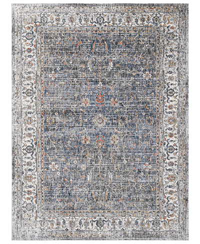 Amer Rugs Vermont Glidel 2' X 3' Area Rug In Charcoal
