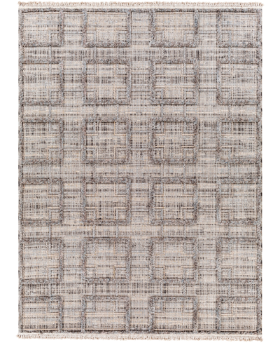 Surya Zaragoza Zrz-2314 6'7" X 9' Area Rug In Charcoal