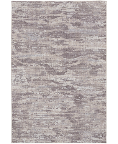 Simply Woven Lennon R39fy 1'8" X 2'10" Area Rug In Gray