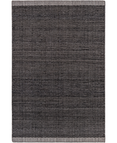 Surya Sycamore Syc-2304 5" X 7'6" Outdoor Area Rug In Black