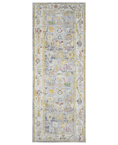 Amer Rugs Century Bay 2'6" X 8' Runner Area Rug In Blue