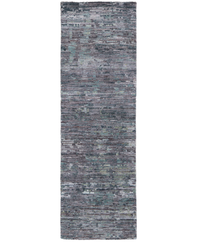 Simply Woven Conroe R6823 2'6" X 8' Runner Area Rug In Multi