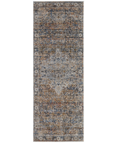 Simply Woven Kaia R39gm 3' X 10' Runner Area Rug In Multi
