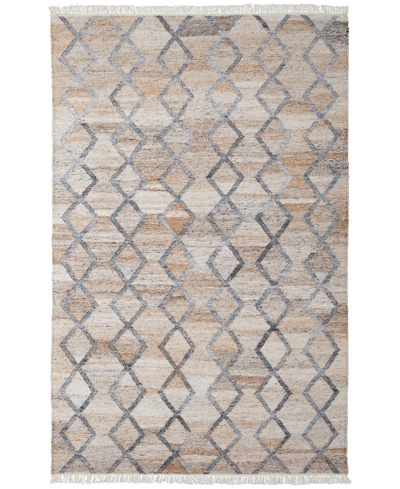 Simply Woven Beckett R0771 3'6" X 5'6" Area Rug In Charcoal
