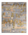 ADORN HAND WOVEN RUGS TRIBAL M1971 8' X 9'11" AREA RUG
