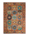 ADORN HAND WOVEN RUGS TRIBAL M1971 5'8" X 8'2" AREA RUG
