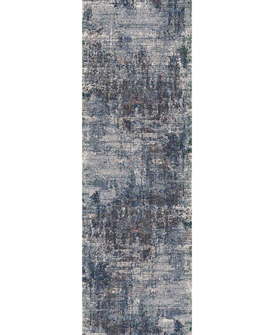 Amer Rugs Vermont Bianca 2'7" X 8' Runner Area Rug In Gray