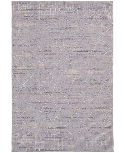 Simply Woven Francisco R39fc 1'8" X 2'10" Area Rug In Gray