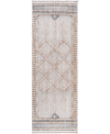 Surya Zaragoza Zrz-2301 2'7" X 7'3" Runner Area Rug In Cream