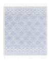 Surya Fleur Fle-2303 5' X 7'6" Outdoor Area Rug In Blue/white