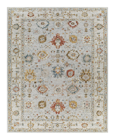 Surya Reina Ren-2307 6'7" X 9'6" Area Rug In Silver-tone