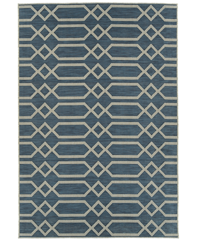 Kaleen Closeout! Cove Cov06 7'10" X 10' Area Rug In Blue