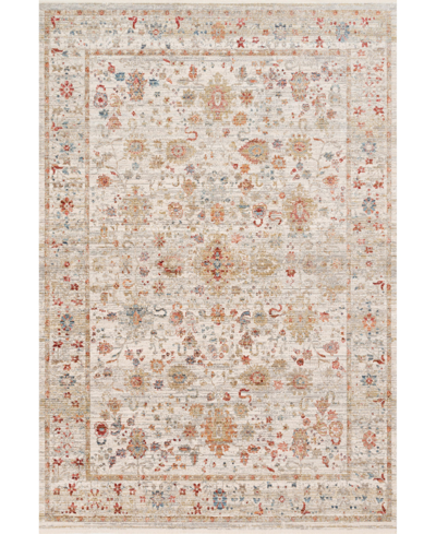 Spring Valley Home Claire Cla-05 5'3" X 7'9" Area Rug In Ivory
