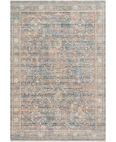 Spring Valley Home Claire Cla-06 7'10" X 10'2" Area Rug In Blue