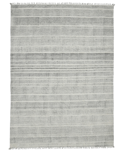 Amer Rugs Dune Dun-1 5' X 7'6" Area Rug In Charcoal