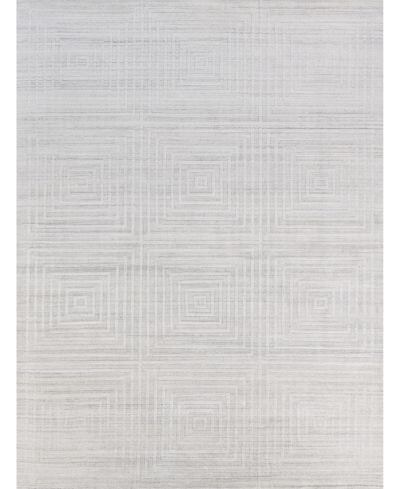 Exquisite Rugs Castelli Er3979 8' X 10' Area Rug In Silver-tone