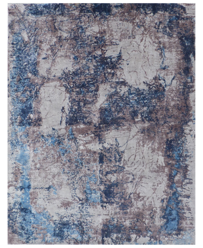Exquisite Rugs Roset Er2536 8' X 10' Area Rug In Silver-tone