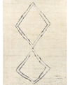 Exquisite Rugs Moroccan Er3853 8' X 10' Area Rug In Ivory