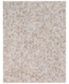 Exquisite Rugs Mosaic Er4064 8' X 11' Area Rug In Beige