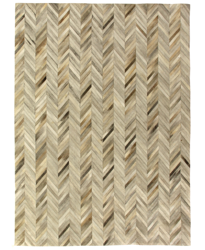 Exquisite Rugs Natural Er9904 5' X 8' Area Rug In Silver-tone