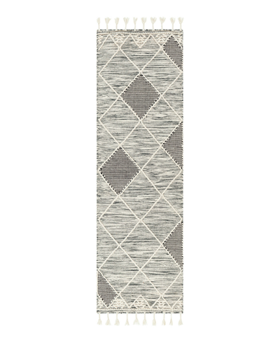 Surya Norwood Nwd-2308 2'6" X 8' Runner Area Rug In Black