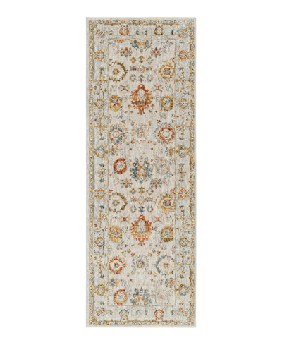 Surya Reina Ren-2309 2'7" X 7'3" Runner Area Rug In Cream