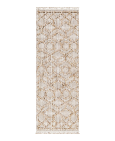Surya Zaragoza Zrz-2309 2'7" X 7'3" Runner Area Rug In Cream