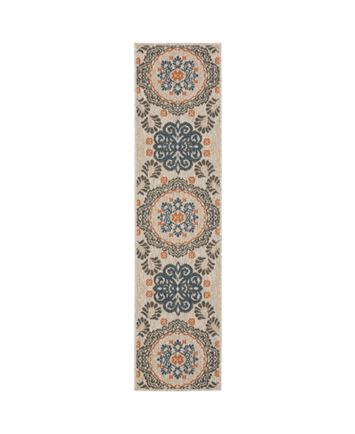 Jhb Design Latitude 1903w Gray 1'10" X 7'6" Runner Rug In Beige