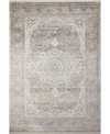 Bb Rugs Charm Cha-07 Gray 4' X 6' Area Rug In Cream