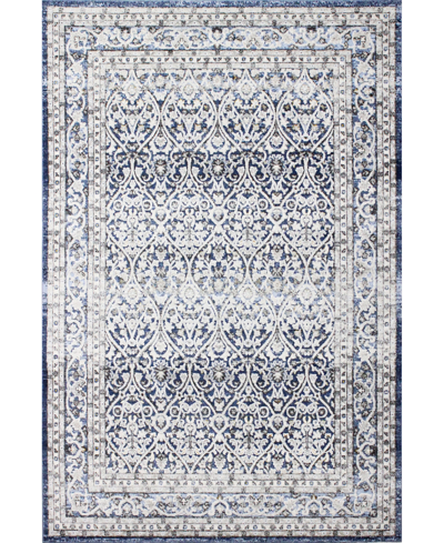 Bb Rugs Andalusia And2011 7'6" X 9'6" Area Rug In Blue