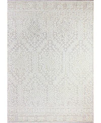 Bb Rugs Adige Adi163 7'6" X 9'6" Area Rug In White