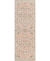 Surya Erin Ern2308 2'6" X 7'6" Runner Area Rug In Rose