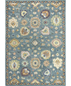 Bb Rugs Taron Tar131 5' X 7'6" Area Rug In Teal