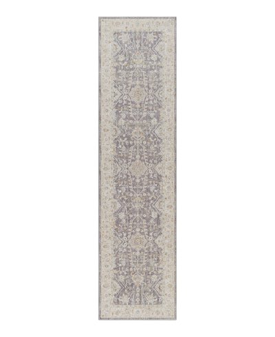 Surya Avant Garde Avt-2338 2'7" X 7'3" Runner Area Rug In Denim