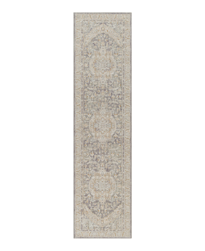 Surya Avant Garde Avt-2337 2'7" X 10' Runner Area Rug In Denim