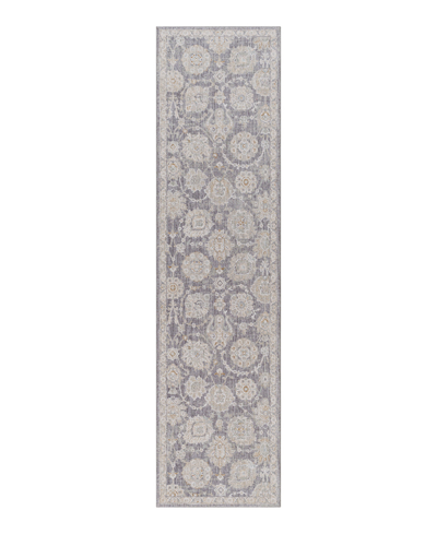 Surya Avant Garde Avt-2336 2'7" X 10' Runner Area Rug In Denim