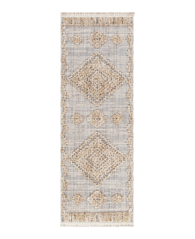 Surya Zaragoza Zrz-2312 2'7" X 7'3" Runner Area Rug In Beige
