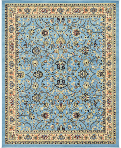 Bayshore Home Arnav Arn1 8' X 10' Area Rug In Light Blue