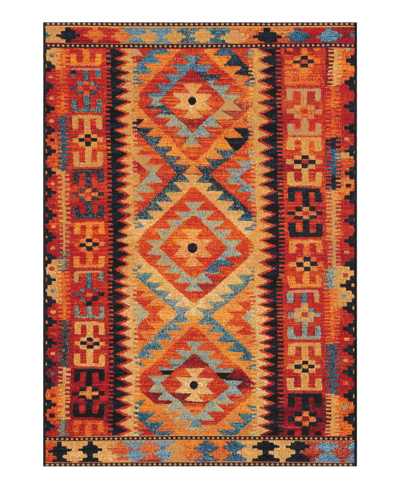Bayshore Home Oushak Outdoor Ous02 4' X 6' Area Rug In Multi