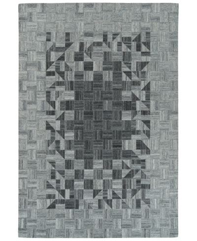 Kaleen Chaps Chp04 5' X 7'9" Area Rug In Gray