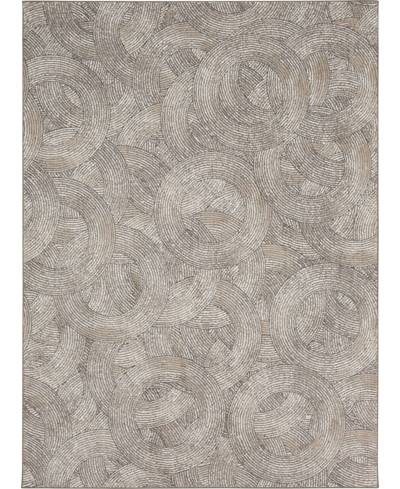 Stacy Garcia Home Rendition Olympia 5'3" X 7'10" Area Rug In Gray